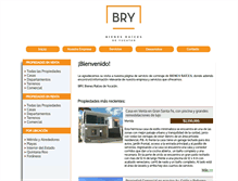 Tablet Screenshot of bienesraicesdeyucatan.com